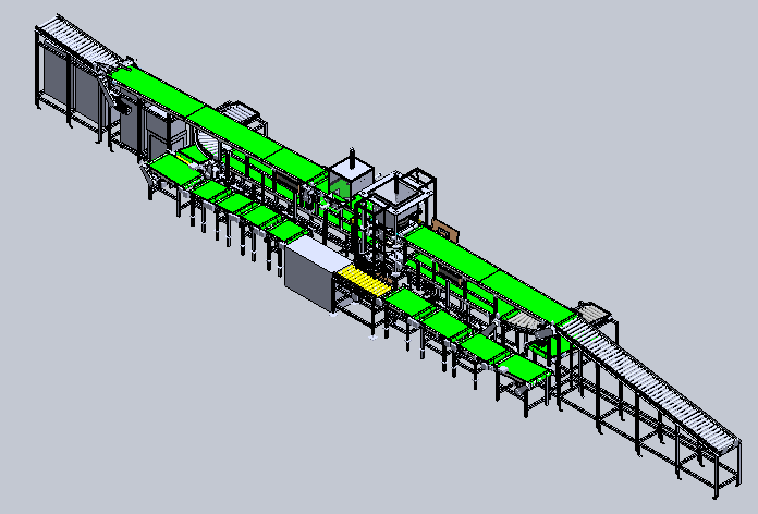 MAP 3 Automatic conveyor line With Vision system