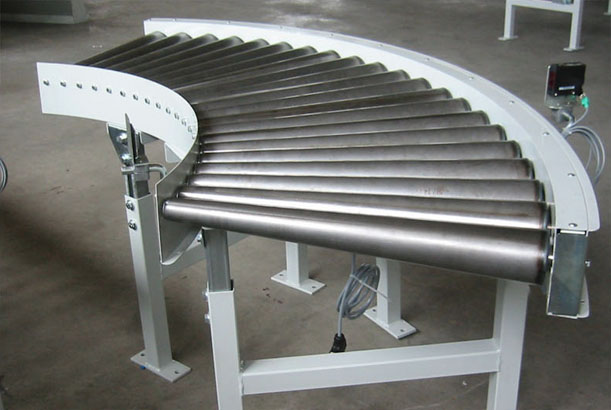 Bend Roller Conveyor with Taper Roller