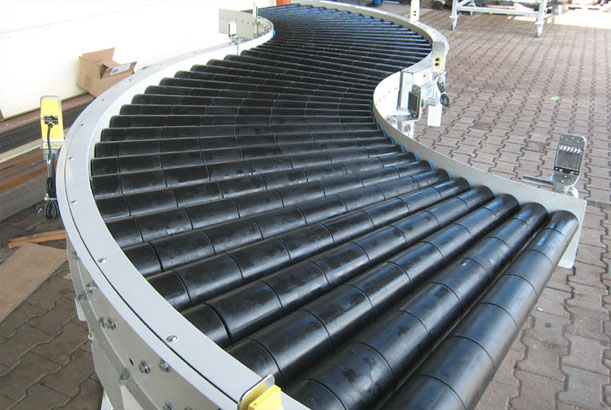 S shaped Roller Conveyor with Coating